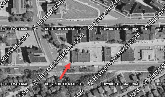 Petco Bar-B-Q - 1957 Aerial (newer photo)